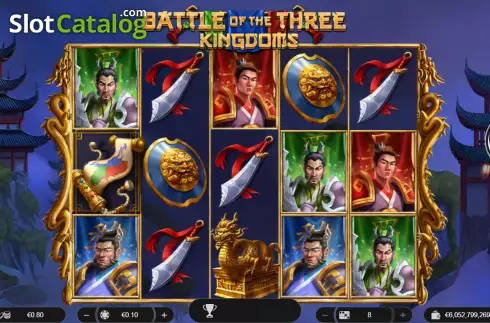 Captura de tela2. Battle of the three kingdoms slot