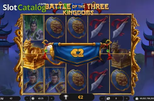 Captura de tela3. Battle of the three kingdoms slot