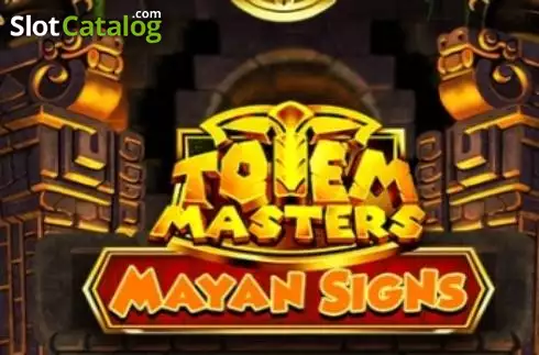 Totem Masters: Mayan Signs Logo