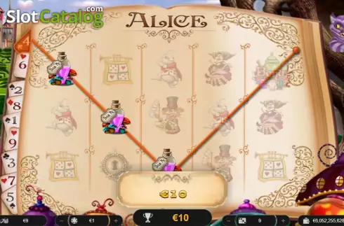 Bildschirm3. Alice Slot slot