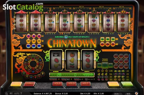 Win screen 2. Chinatown slot