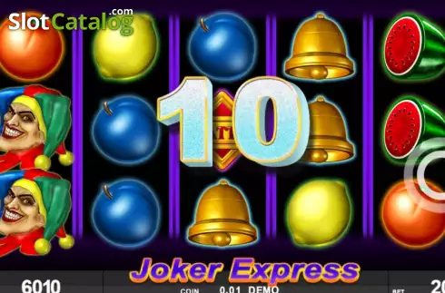Bildschirm3. Joker Express slot