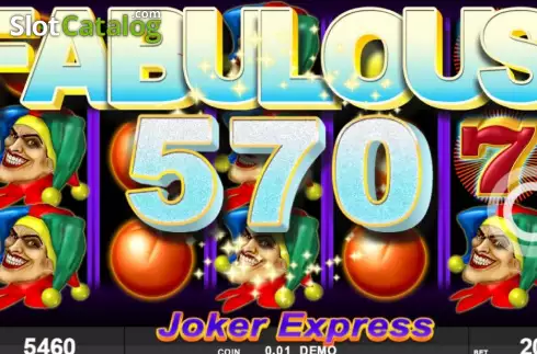 Ekran5. Joker Express yuvası