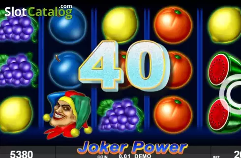 Win screen 2. Joker Power slot