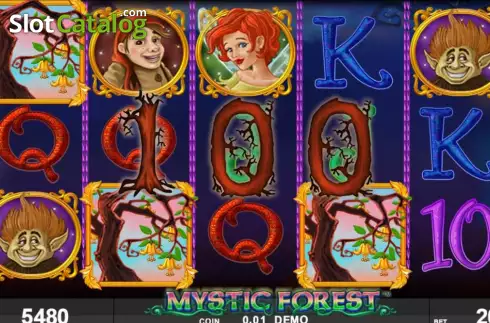 Ekran5. Mystic Forest (Spinthon) yuvası