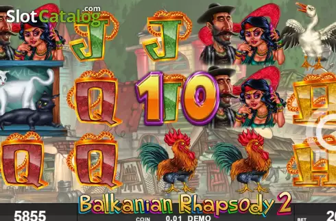 Win screen 2. Balkanian Rhapsody 2 slot