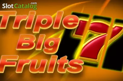Triple Big Fruits ロゴ