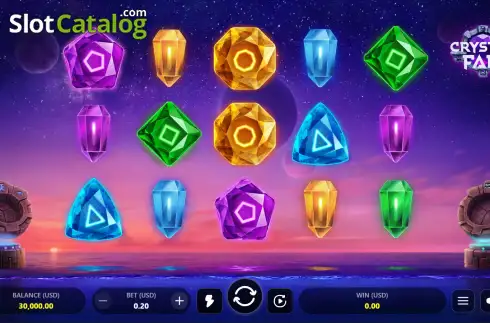 Скрін2. Crystal Fall слот