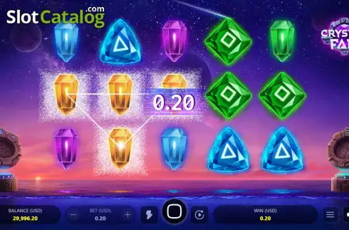 Скрін3. Crystal Fall слот