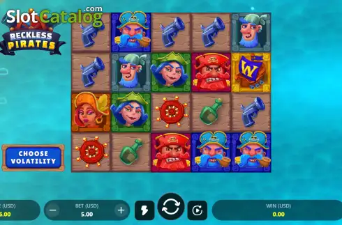 Skärmdump2. Reckless Pirates slot