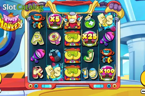 Schermo2. Hyper Monkey slot