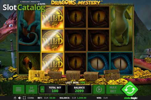 Selvagem. Dragons Mystery (StakeLogic) slot