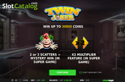Game features. Twin Joker slot