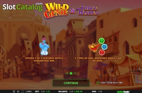 Bildschirm3. Wild Genie slot