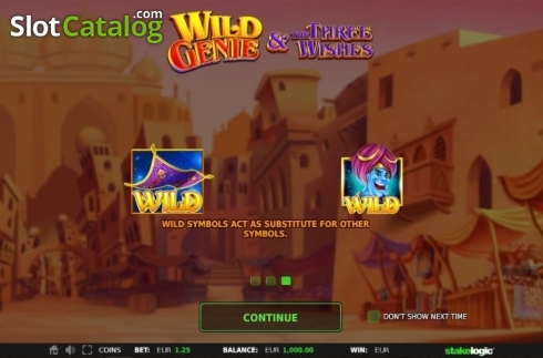 Bildschirm4. Wild Genie slot