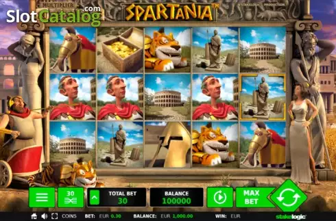 画面6. Spartania (スパルタニア) カジノスロット
