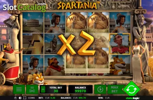Bildschirm7. Spartania slot