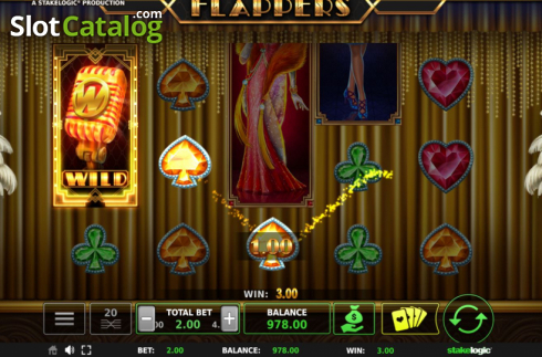 Win Screen 2. Flappers slot