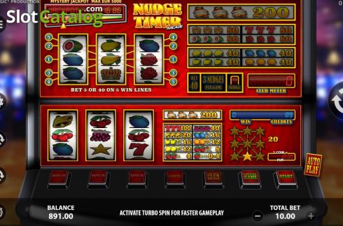 Win Screen 3. Nudge Timer Arcade slot