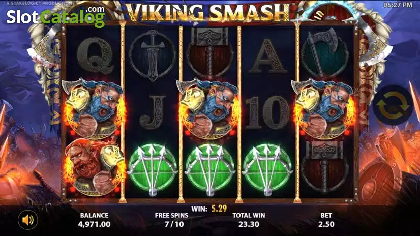 Video Viking Smash Slotu - Ücretsiz Döndürme