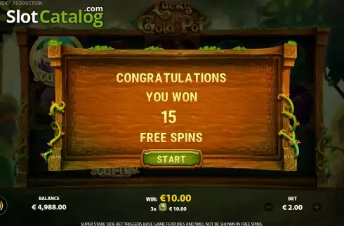 Free Spins 1. Lucky Gold Pot slot