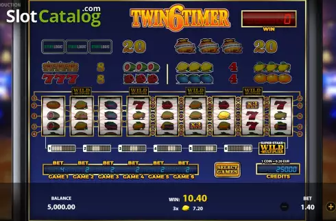 Schermo4. Twin6Timer slot