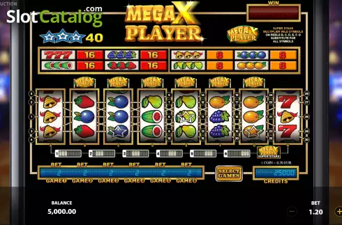 Скрин2. Mega X Player слот