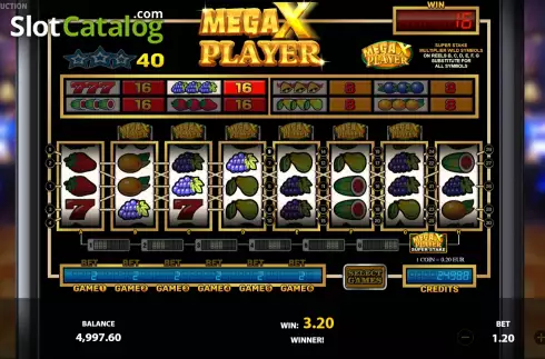 Скрин3. Mega X Player слот
