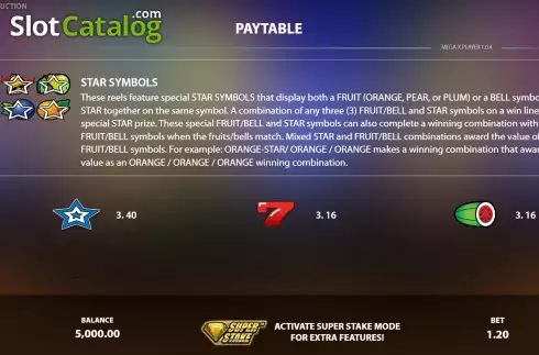 Pantalla6. Mega X Player Tragamonedas 