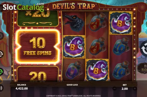 Ekran5. Devil’s Trap yuvası