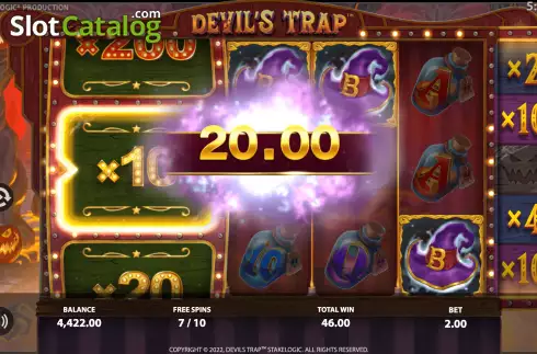 Screen8. Devil’s Trap slot