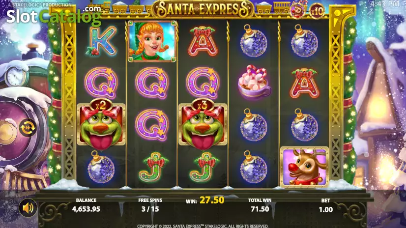Video Santa Express Slot