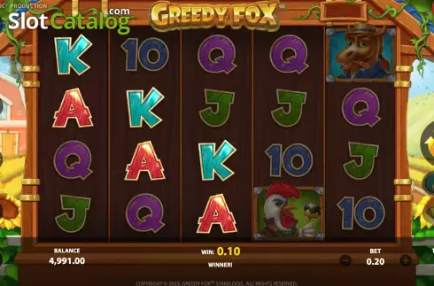 Ekran4. Greedy Fox yuvası