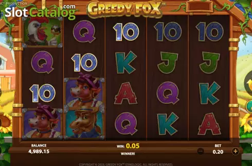 Ekran5. Greedy Fox yuvası