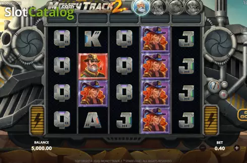 Bildschirm3. Money Track 2 slot