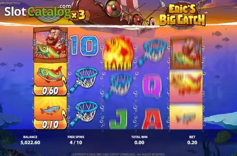 Free Spins 2. Eric's Big Catch slot