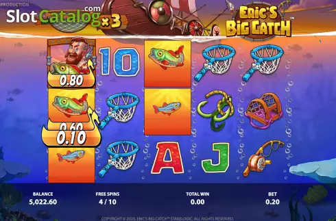 Free Spins 3. Eric's Big Catch slot