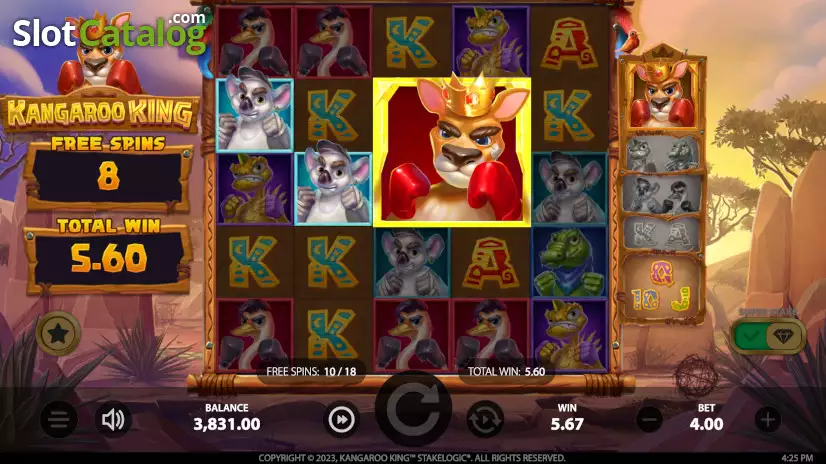 Video Kangaroo King Slot