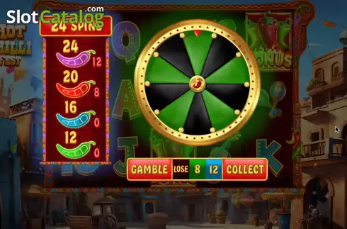 Free Spins Gamble. Hot Chilli Fest slot