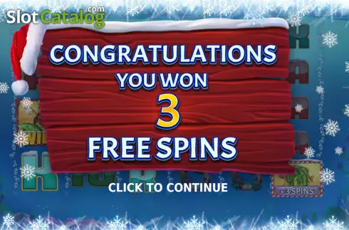 Free Spins Win Screen 2. Wild Wild Bass 2 X-Mas Special slot
