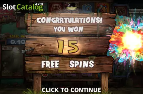 Free Spins Win Screen 2. Fugly Pets slot