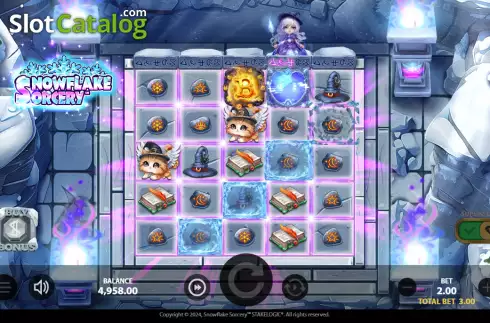 Скрін3. Snowflake Sorcery слот