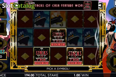 Bonus Game screen. Money Carlo (Storm Gaming) slot