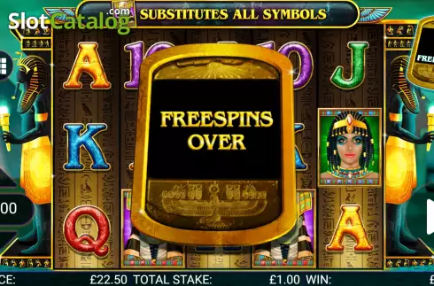Free Spins Game screen 3. Legend of Osiris slot