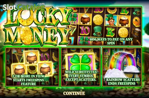 Schermo2. Lucky Money (Storm Gaming) slot