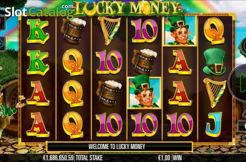 Game Screen. Lucky Money (Storm Gaming) slot