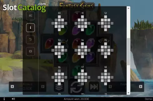 Captura de tela8. Fantasy Gems slot