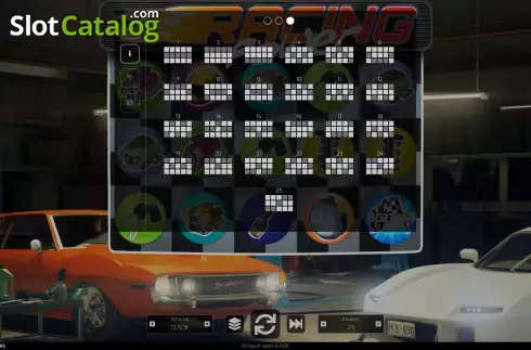 Bildschirm7. Racing Power slot