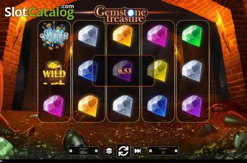 画面3. Gemstone Treasure カジノスロット