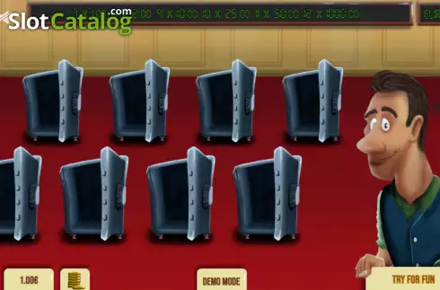 Start Game Screen. Bankman slot